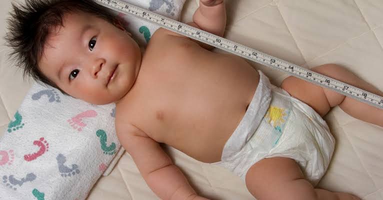 مخطط الوزن الطبيعي للمولود حسب العمر